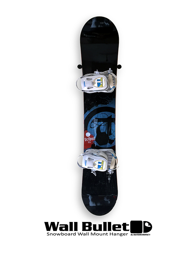 8-Pack Wall Bullet Snowboard Wall Mount Storage Hanger Lib Tech Rome Capita GNU