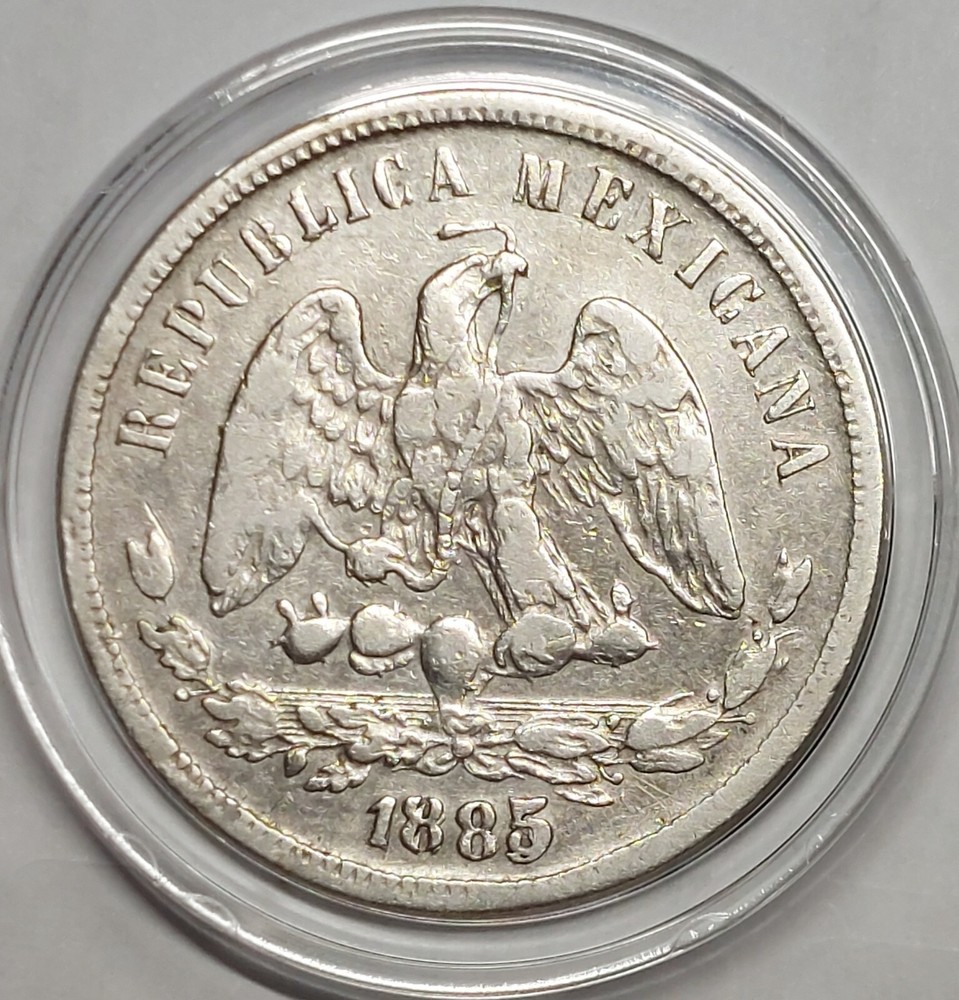 1885/3 Cn M/H - 50 Centavos Mexico