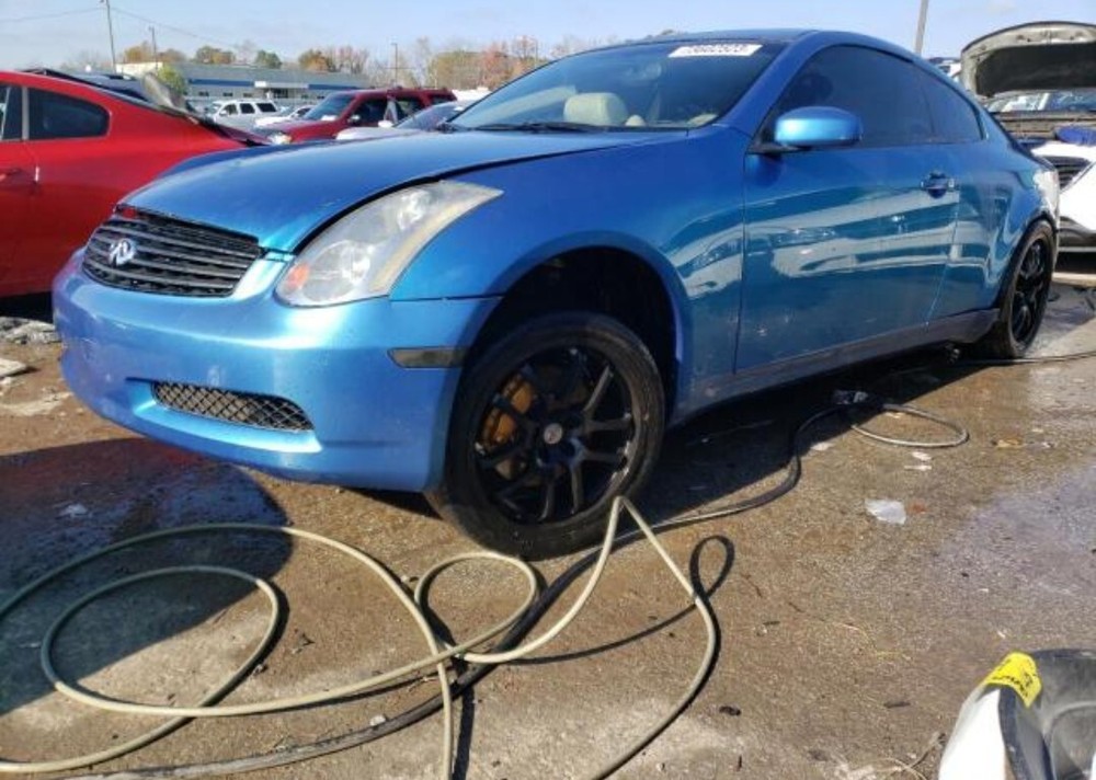 2003 Infiniti G35 Coupe Driver Left Frame Rail