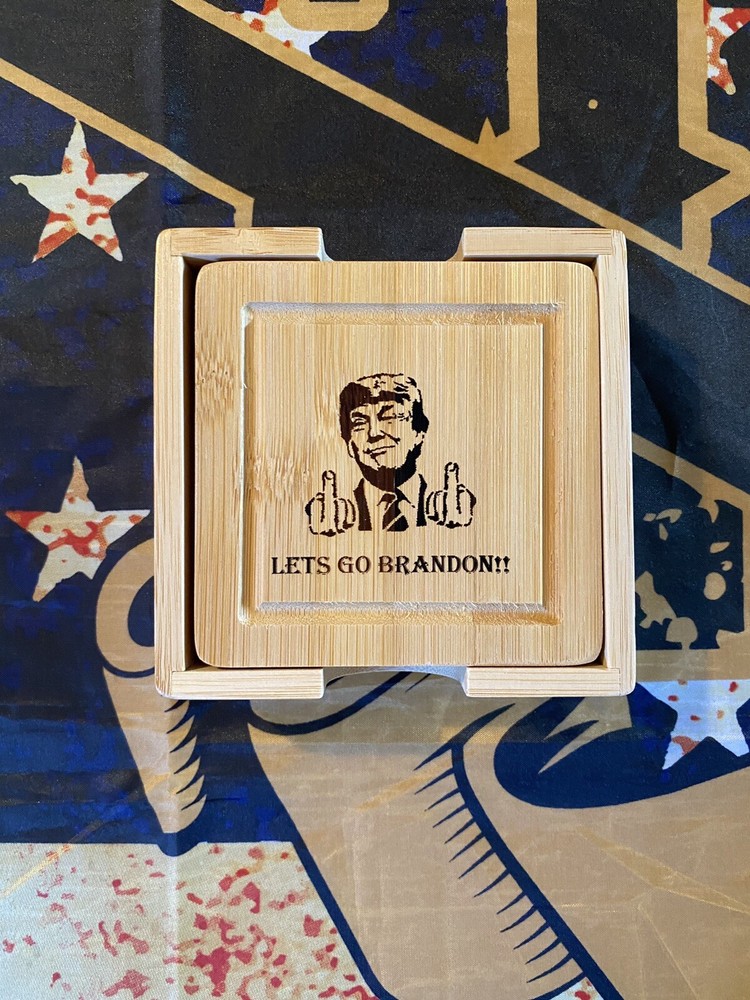 Let’s Go Brandon coasters