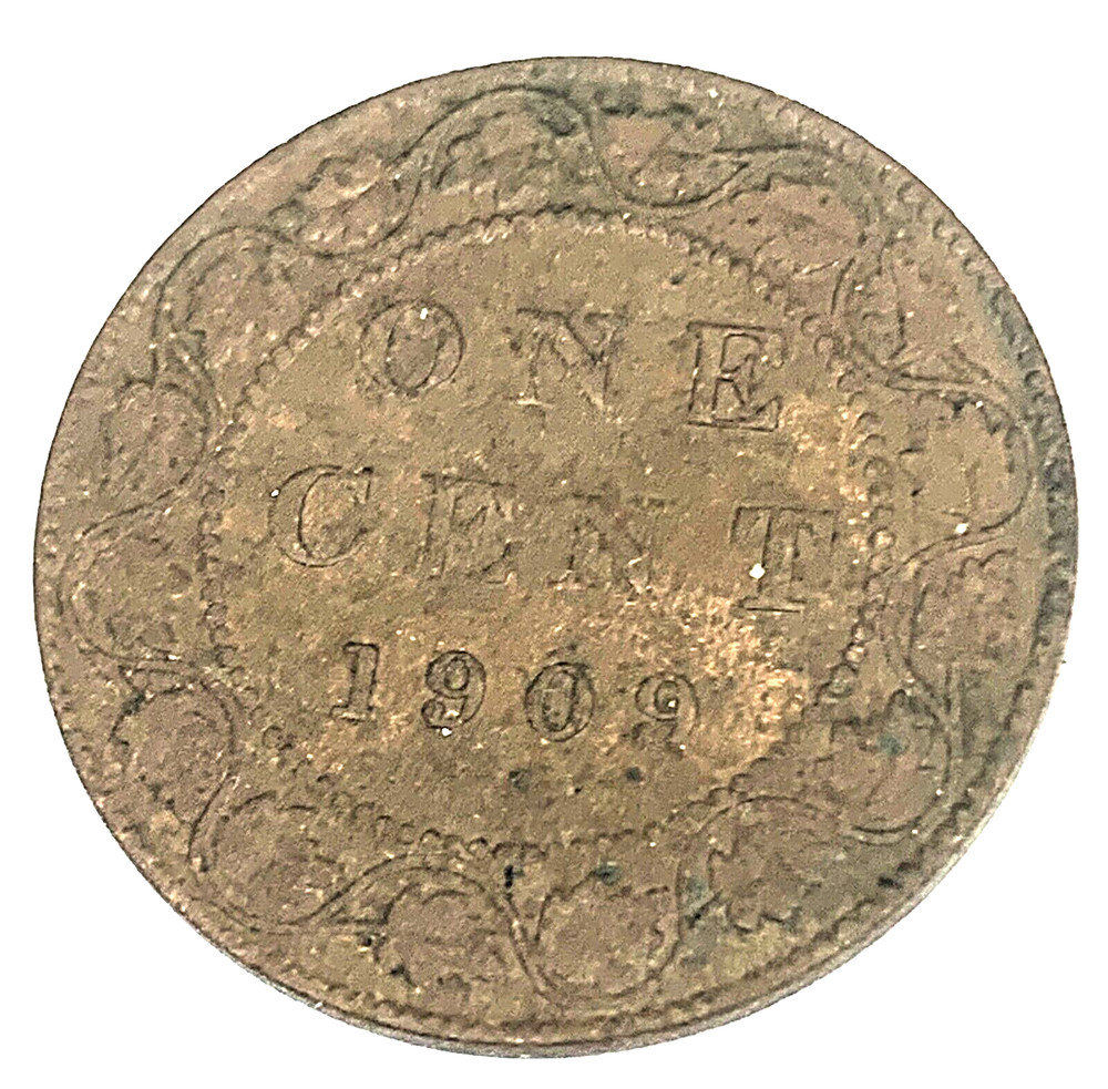 # C8006   CANADA     COIN,     LARGE CENT   1909