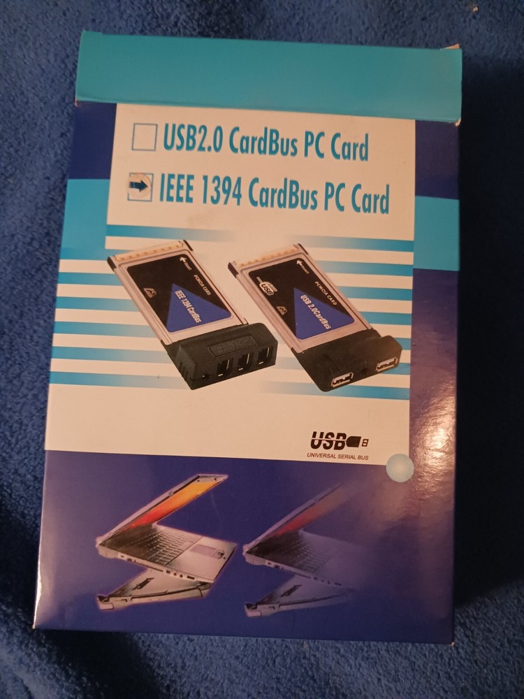 IEEE 1394 CardBus PC card
