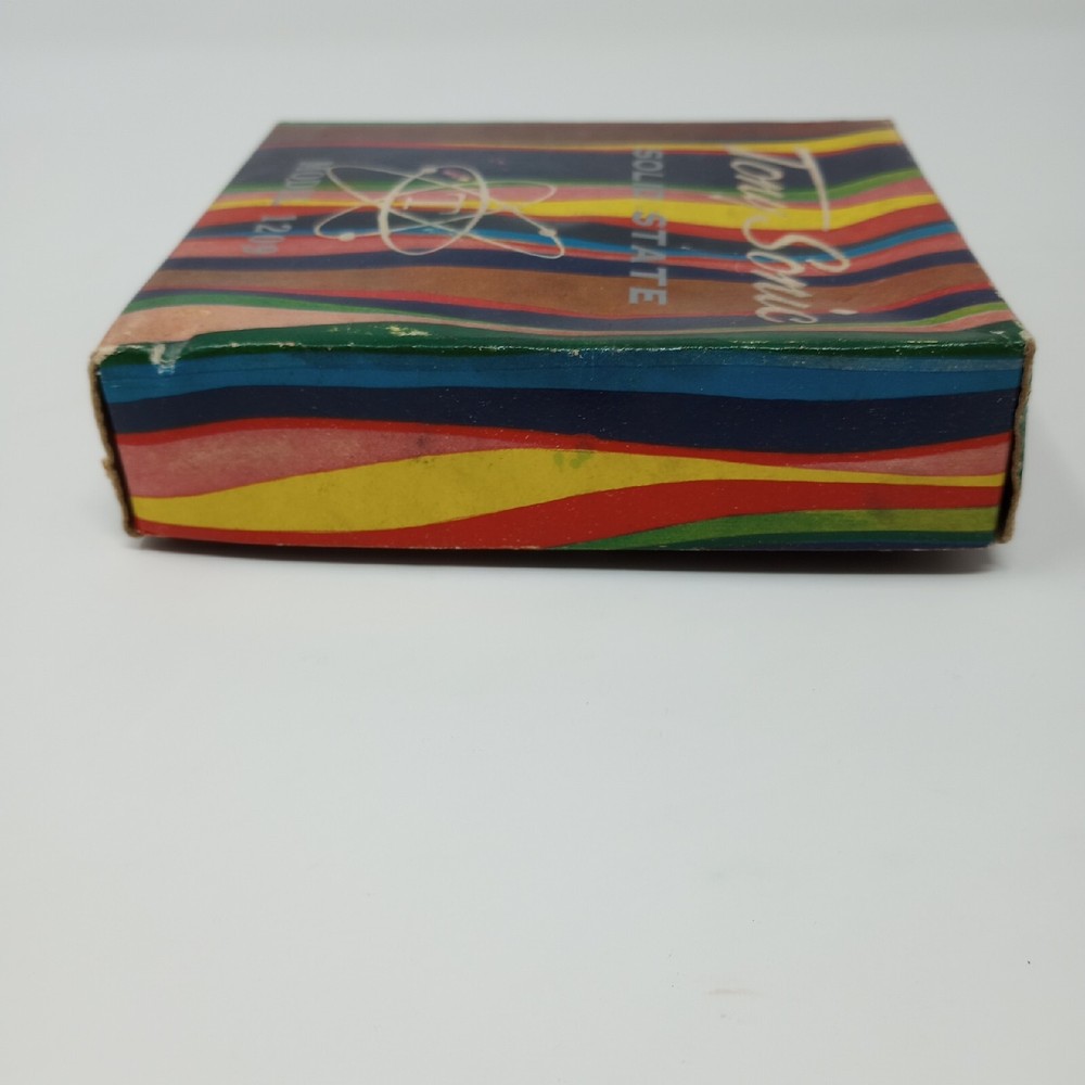 Vintage Tony Sonic Solid State Receiver Model 1209 With Original Box