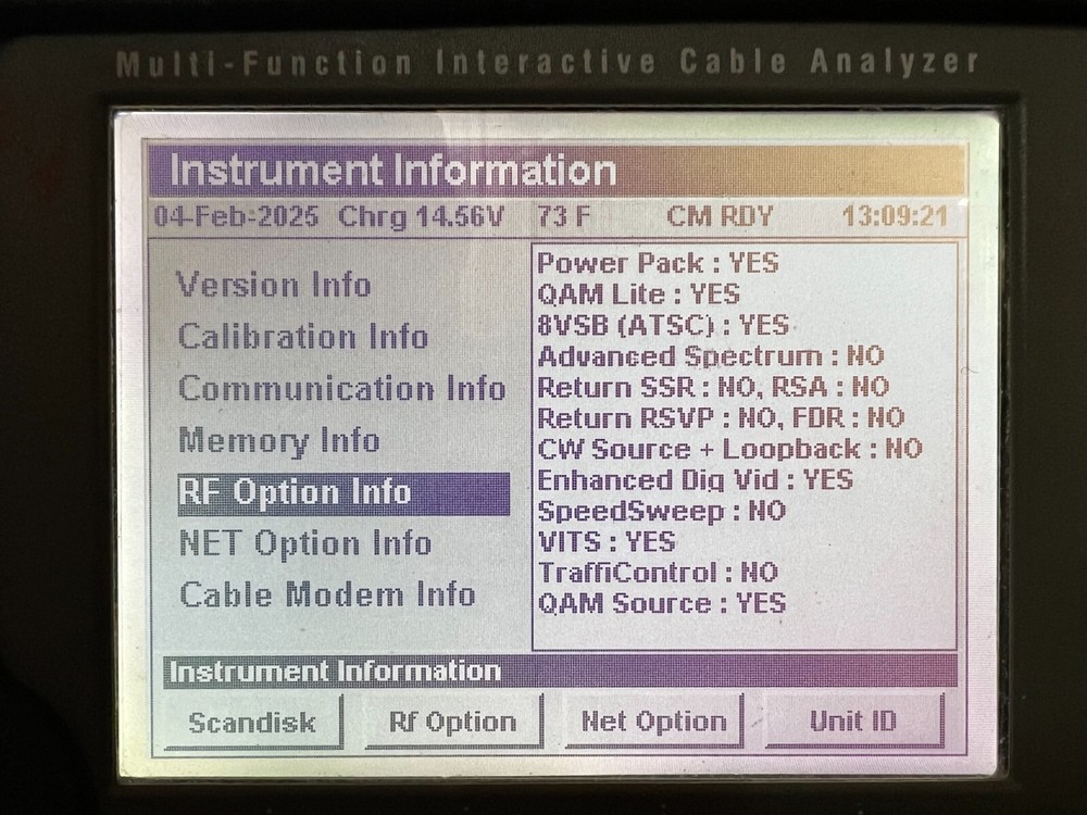Trilithic 860DSPi Multi-Function Interactive Cable Analyzer