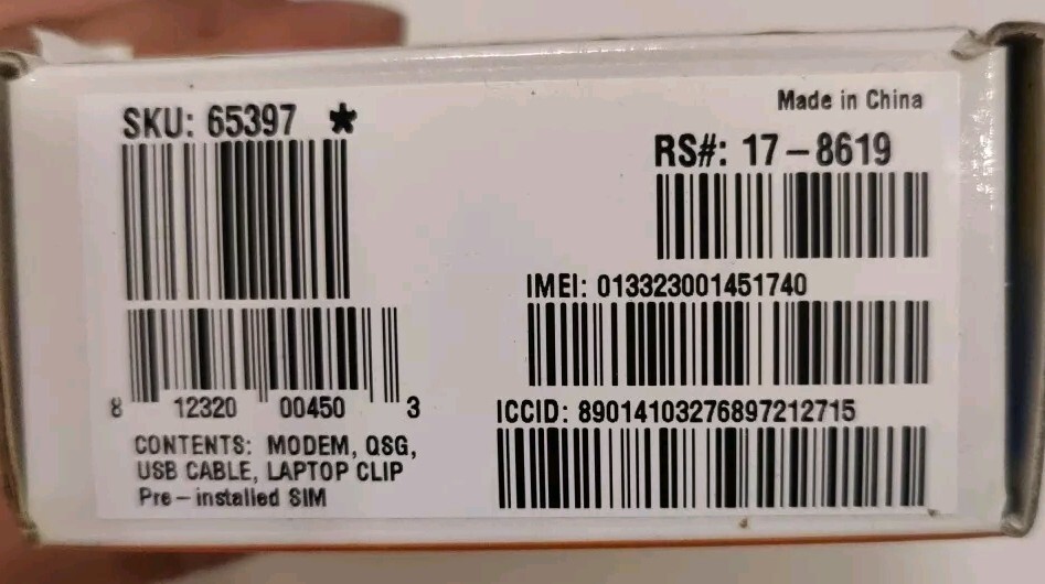 Netgear AT&T Beam 4G LTE USB Mobile Broadband Modem