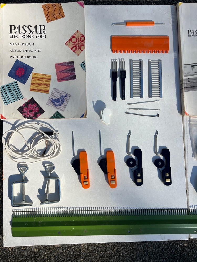 passap e6000 knitting machine