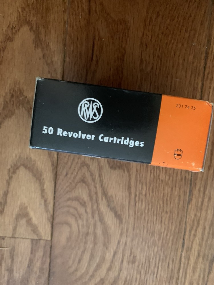 Vintage RWS Ammunition Box empty 357 magnum