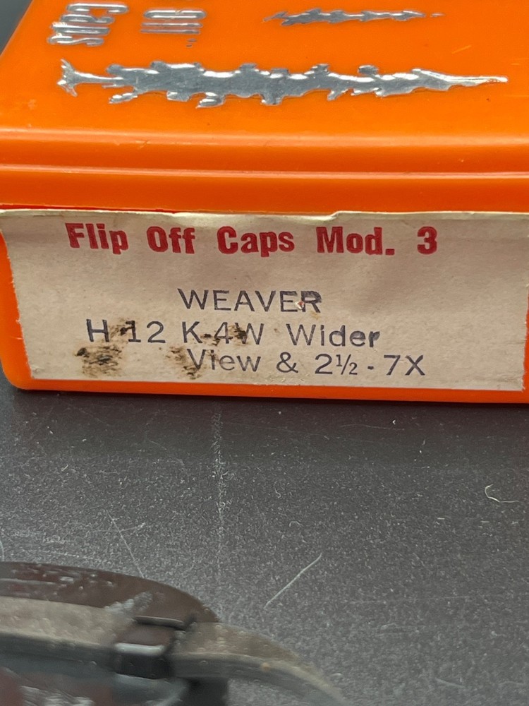 Storm Queen Flip Off Scope Lens Caps, Weaver