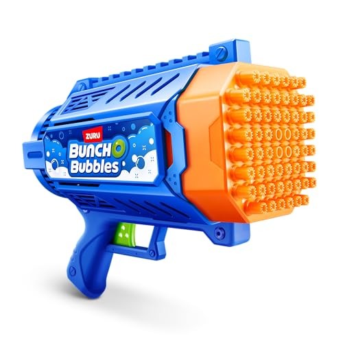 ZURU MOTORIZED BUBBLE BLASTER 2 PACK AUTOMATIC BUBBLE MACHINE 11361 - BLUE
