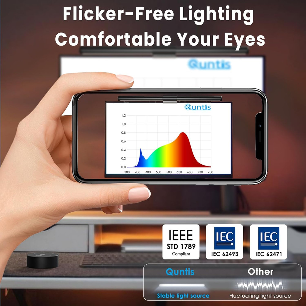 Computer Monitor Screen LED Light Bar for Eye Caring with Touch & Remote Control
