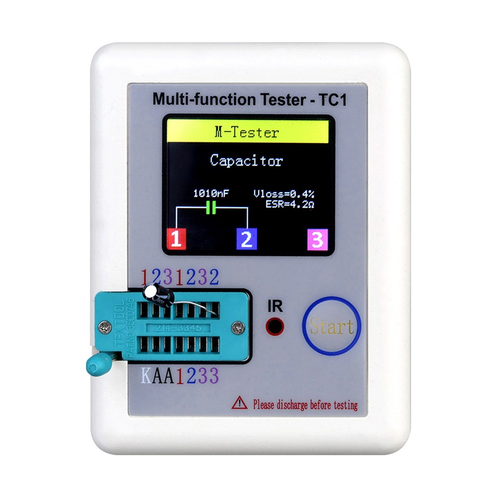 - TFT Multi-functional Transistor Tester Capacitance Meter /NPN N3S8