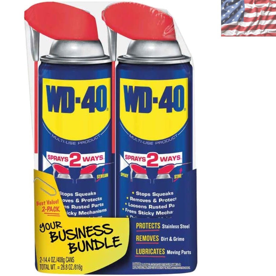 2-Pack Original Formula Multi-Use Spray - 14.4 OZ with Smart Straw Technology