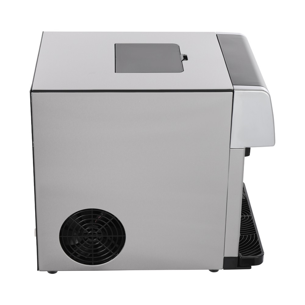 2in1 Self Dispensing Countertop Nugget Ice Maker Cold Water Making Machine US US