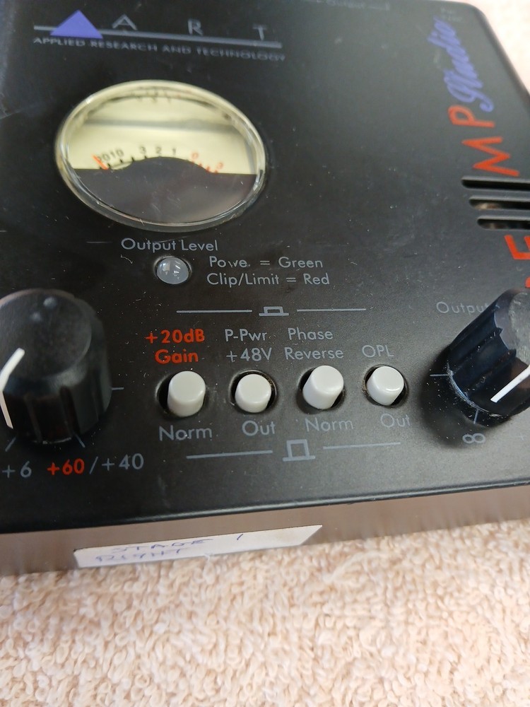 A R T Microphone tube preamp processors (2)