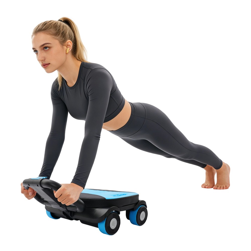 150kg AB Roller Wheel Four-Wheel Elbow Support Abdominal Roller Abdominal Roller
