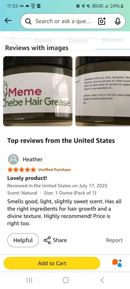 chebe hair growth grease