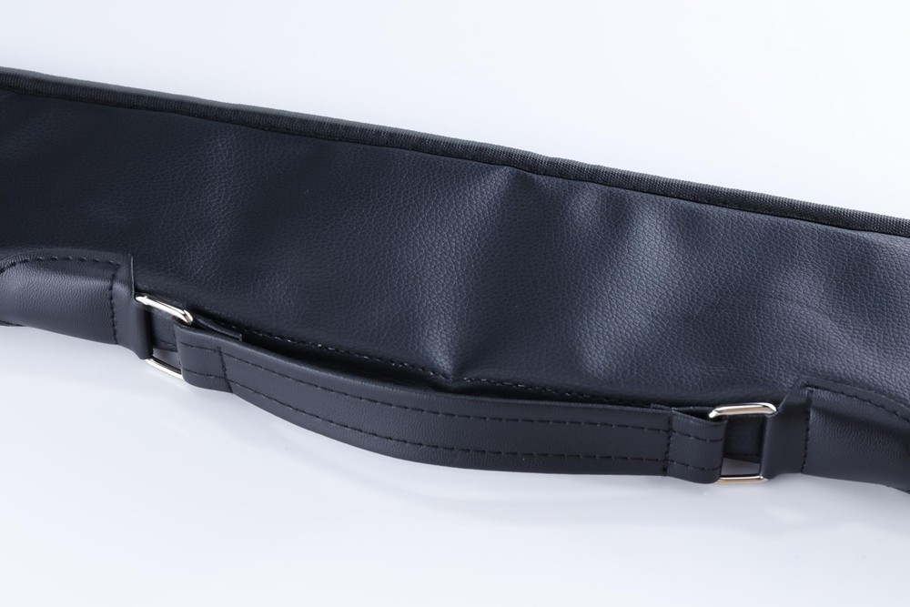 Pool Cue Bag 1 Stick PU Case Black
