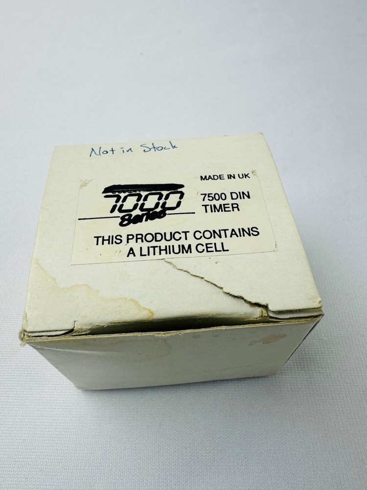 Trumeter 7500DIN 8 Digit LCD Timer