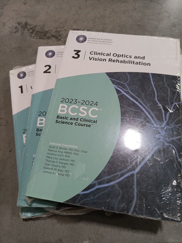 2023-2024 BCSC Basic & Clinical Ophthalmology Science Course Complete Print Set