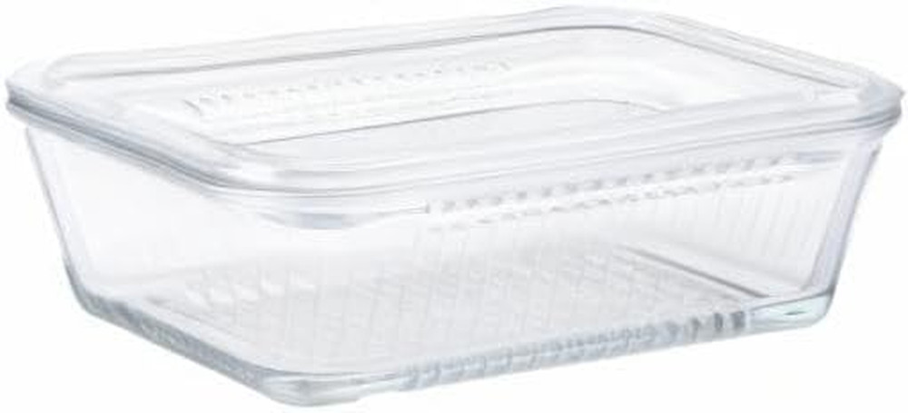 Multi Function Butter Dish, 6-Inch, Clear
