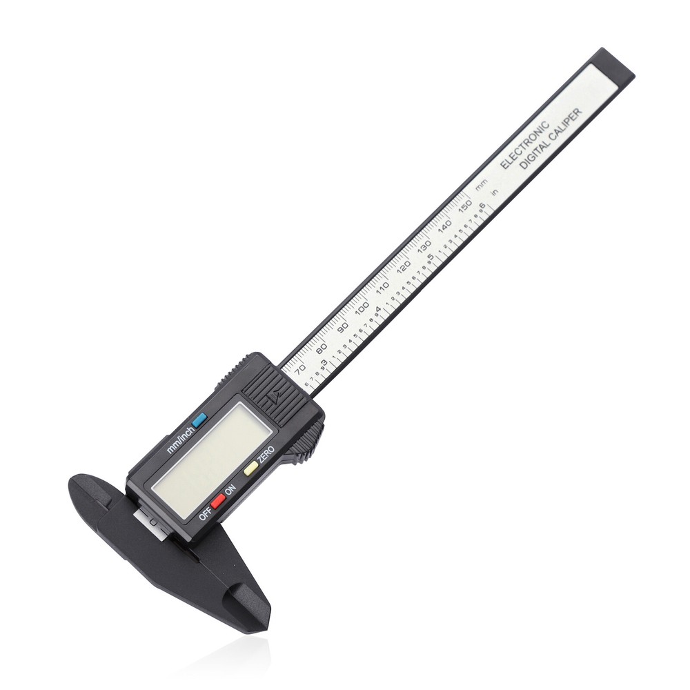 Digital Caliper 6" 150mm Micrometer LCD Gauge Vernier Electronic Measuring Ruler