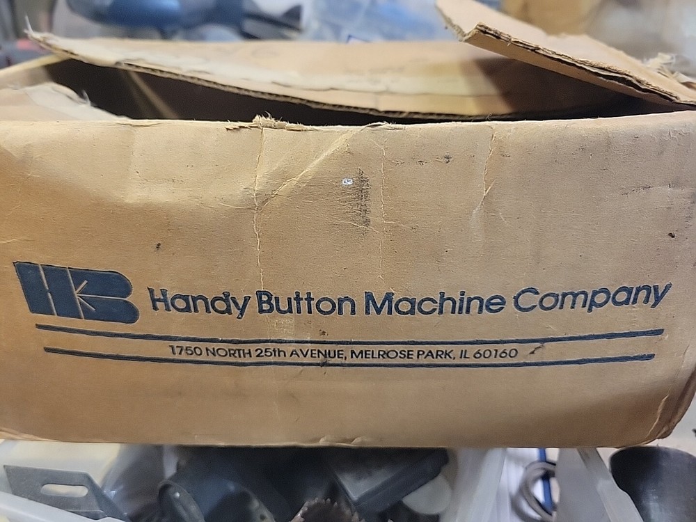 Handy Buttn Machine Co Upholstery (Button Shell's #60