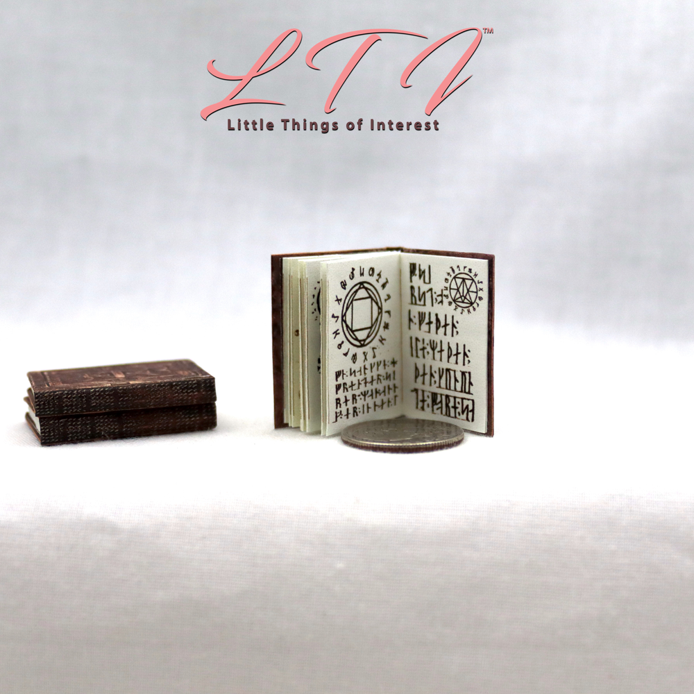 DARKHOLD MCU Version 1:12 Scale Miniature Readable Illustrated Book Marvel
