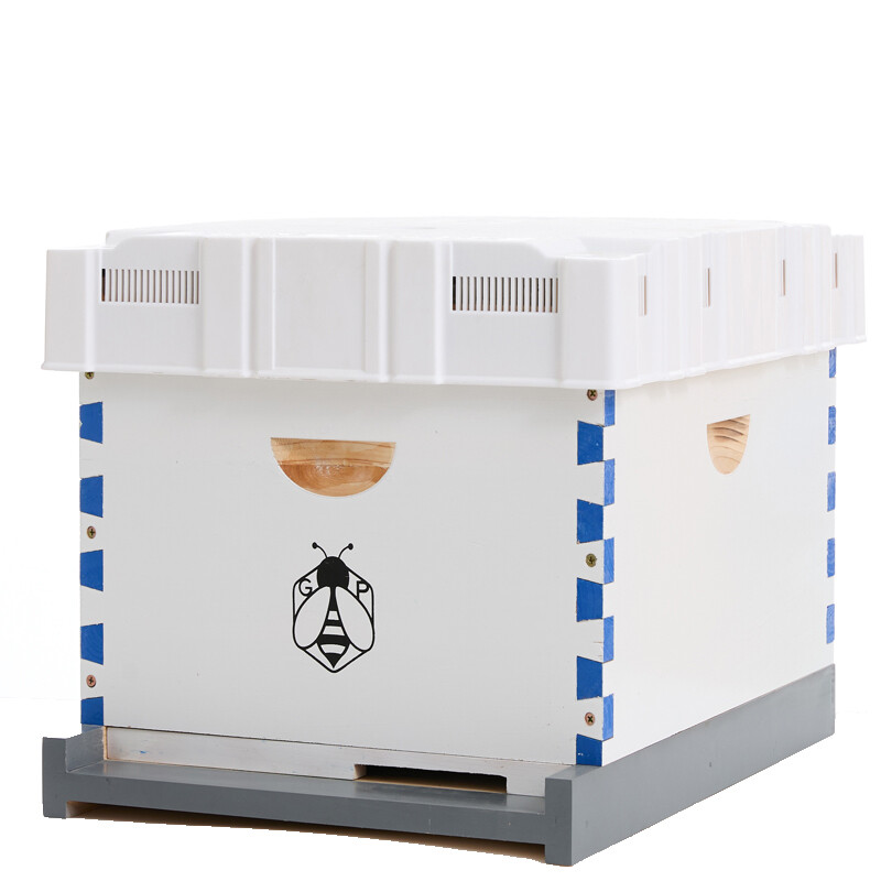 Beehive Beekeeping Hive Kit 1 Deep with 10X Frames Unassembled Wood
