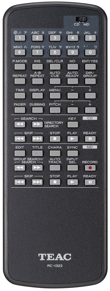 TEAC MD-70CD-S CD Player MiniDisc MD Recorder 2ch Silver Japan