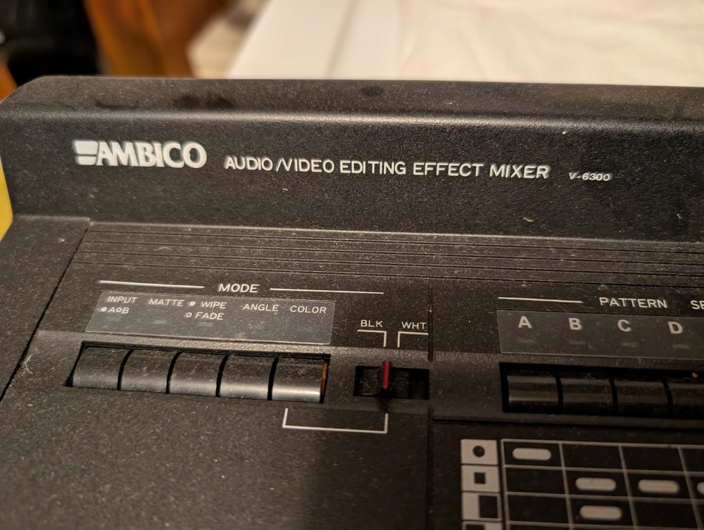 Ambico Audio/Video Editing Effects Mixer, model V-0883