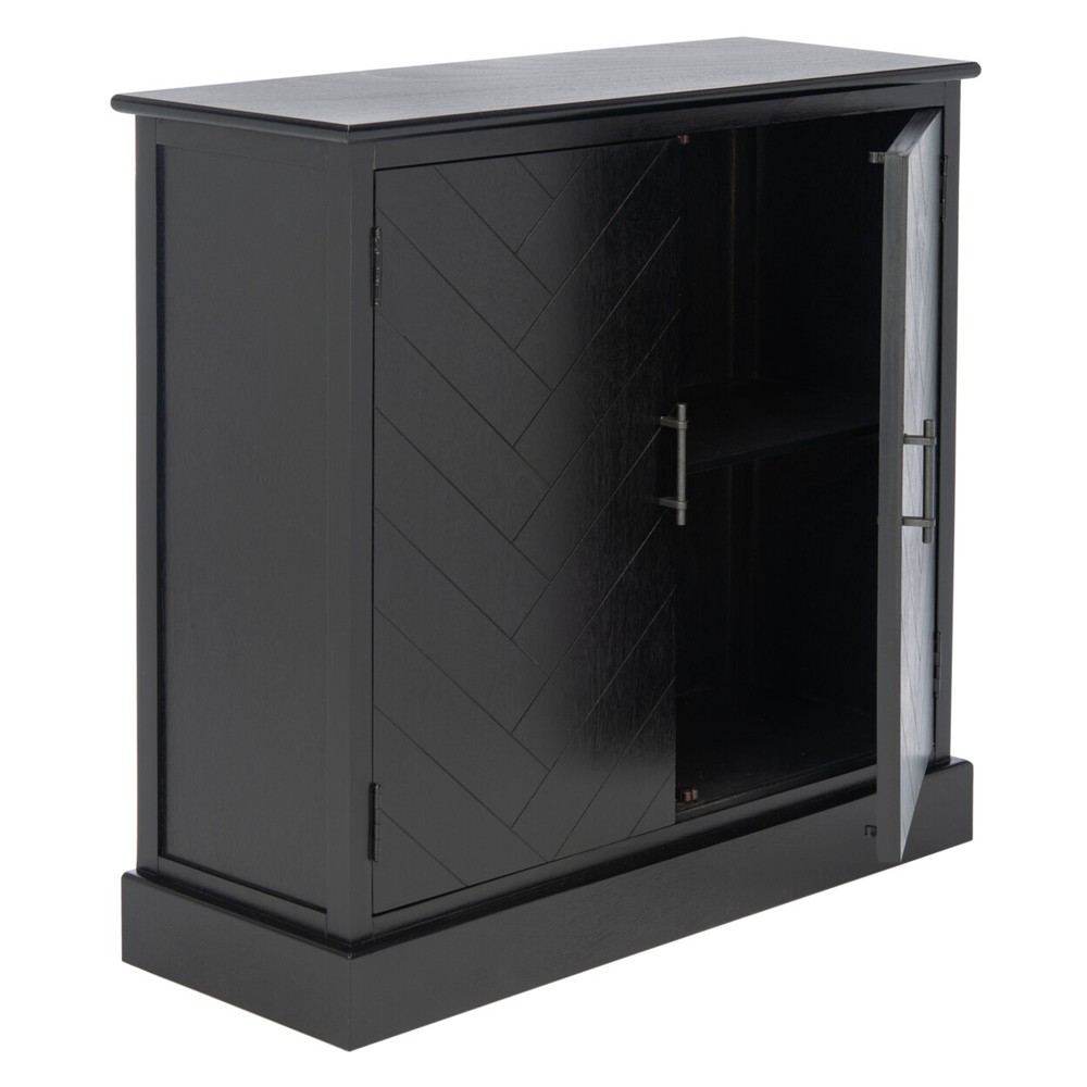 SAFAVIEH Peyton 2-Door Sideboard | Black |