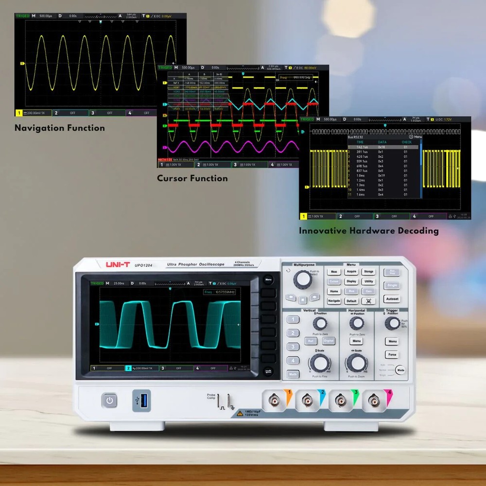UNI-T UTS1015B 1.5GHz Advanced-Series Spectrum Analyzer