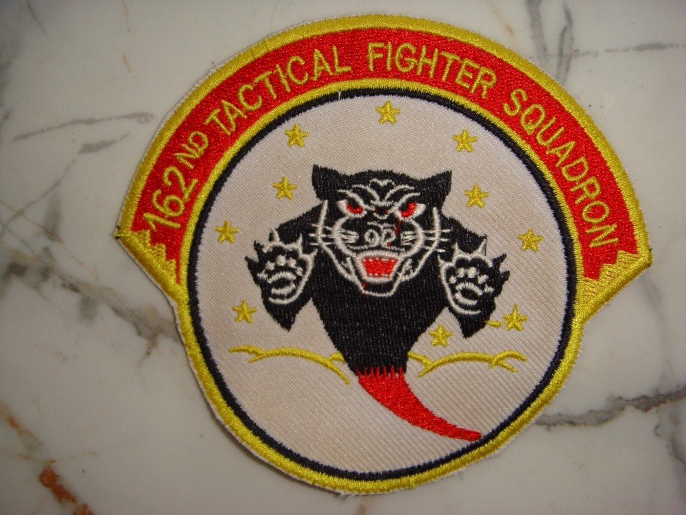 US 162nd TACTICAL FIGHTER SQUADRON, VIETNAM WAR PATCH