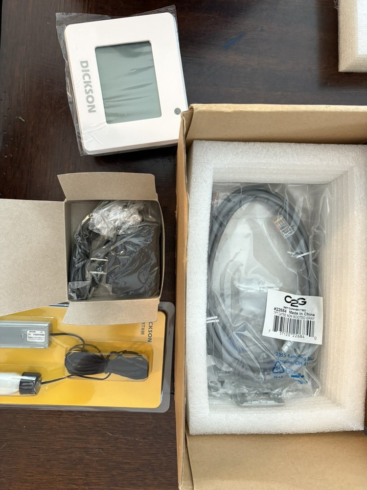 Dickson DWE Data Logger Temperature & Humidity DicksonOne - NEW