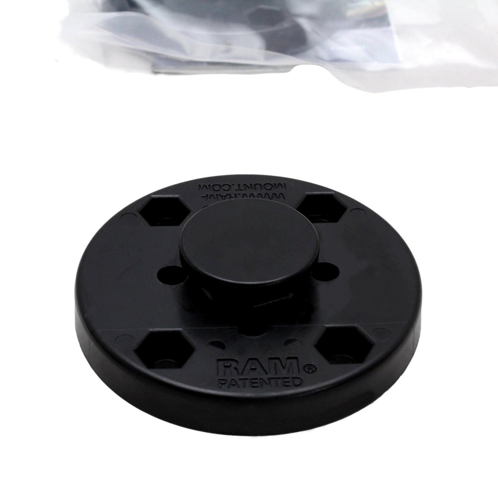10pcs RAM® Composite Mount 2.5" Pre-Drilled Round Plate Octagon Button RAP-293U