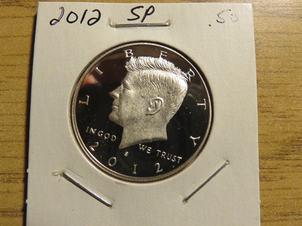 2012 Proof 90% Silver Kennedy Half Dollar