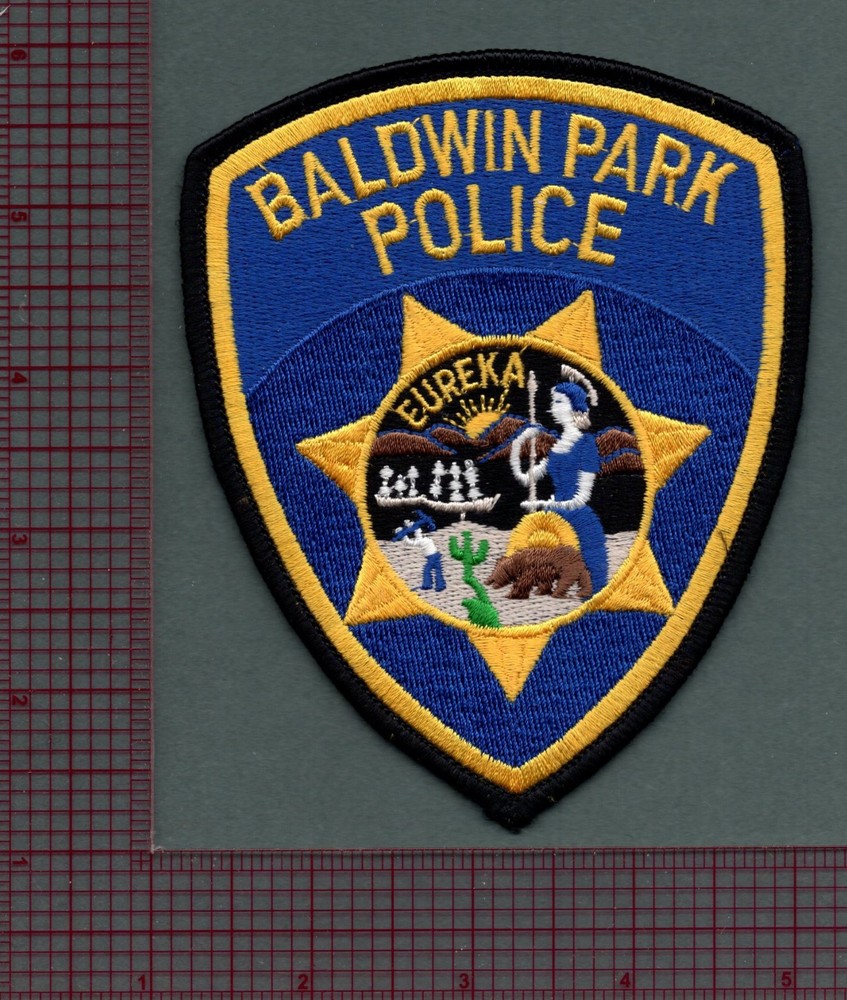 Baldwin Park California Police Patch