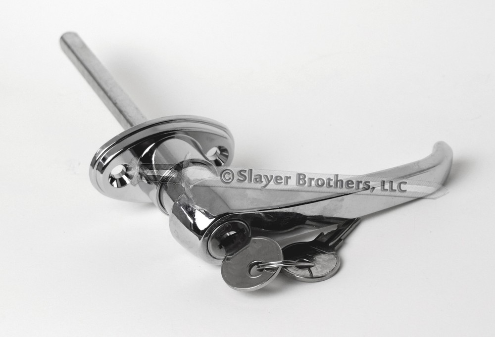 Cat 188-6230 Chrome Locking Door Handle