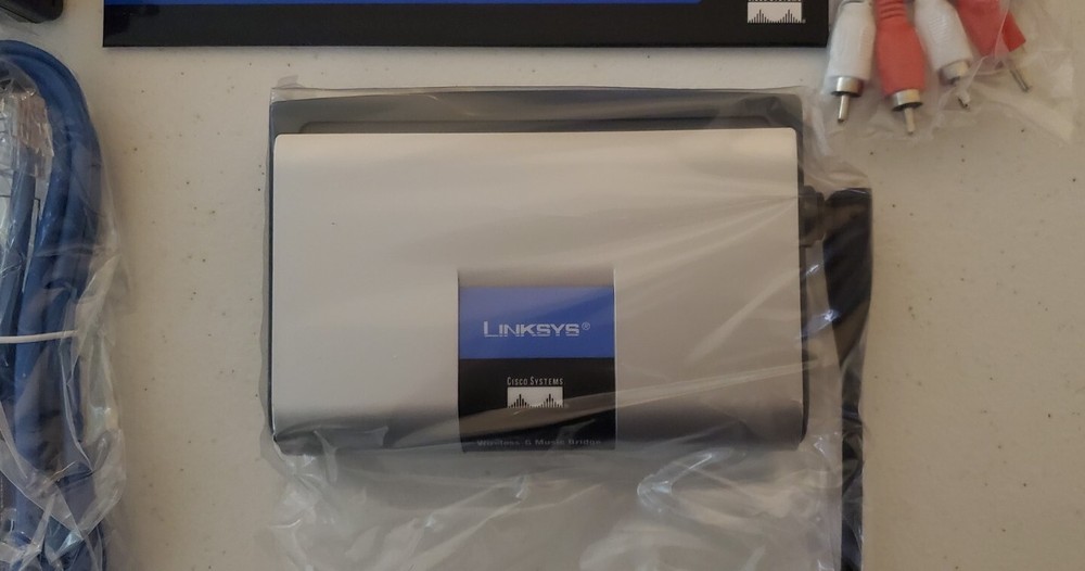 Linksys Wireless-G Music Bridge, Open Box Complete