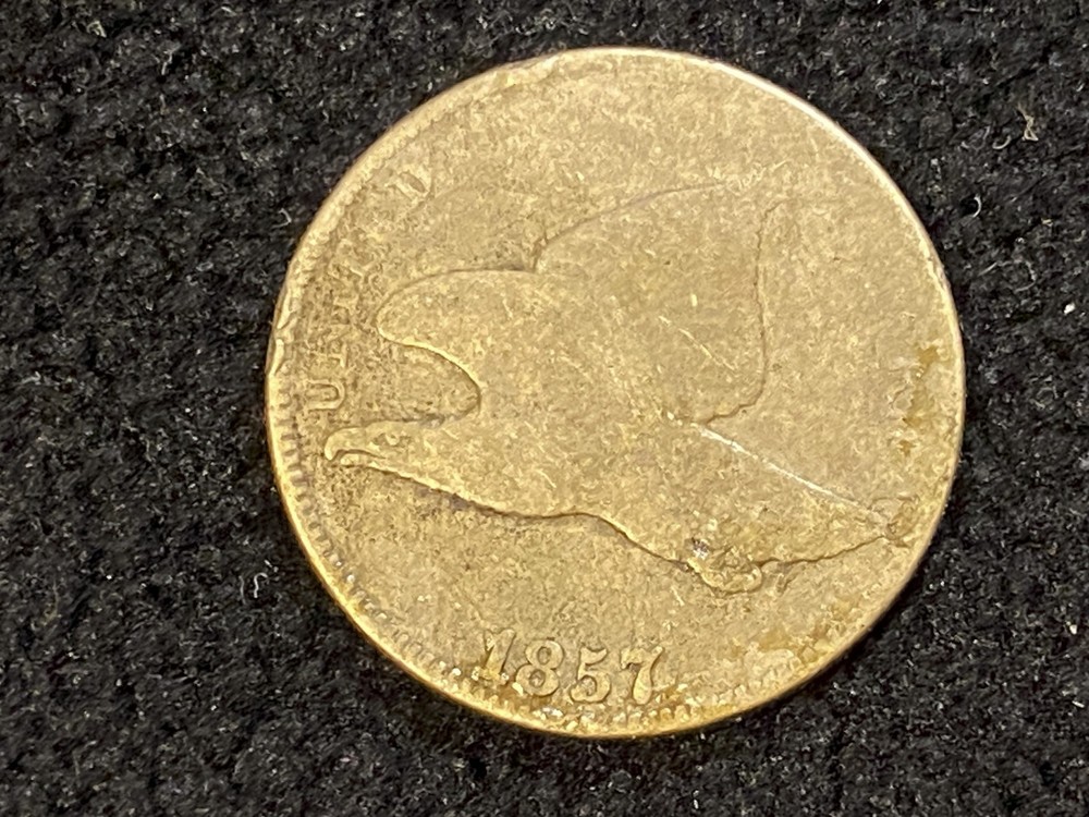 1857 Flying Eagle Cent Penny