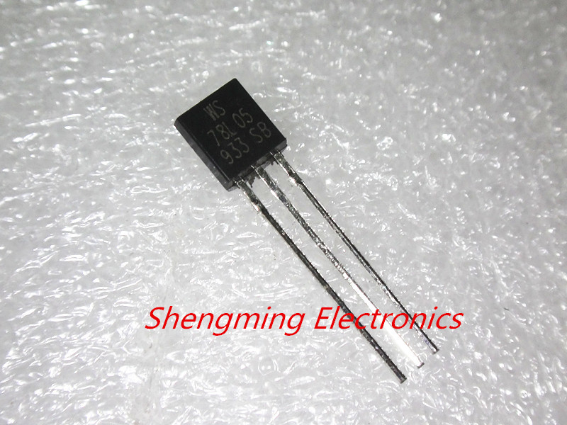 100PCS 78L05 5V Voltage Regulator TO-92