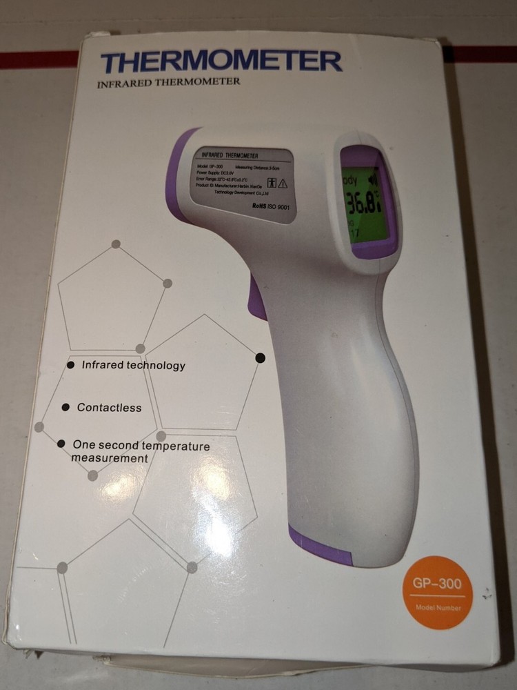 GP-300 HANDHELD INFRARED DIGITAL THERMOMETER NON-CONTACT