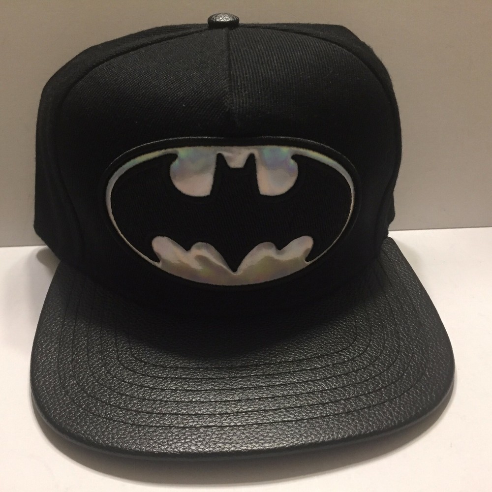 New DC Comics Batman Logo  Black Adjustable Cap