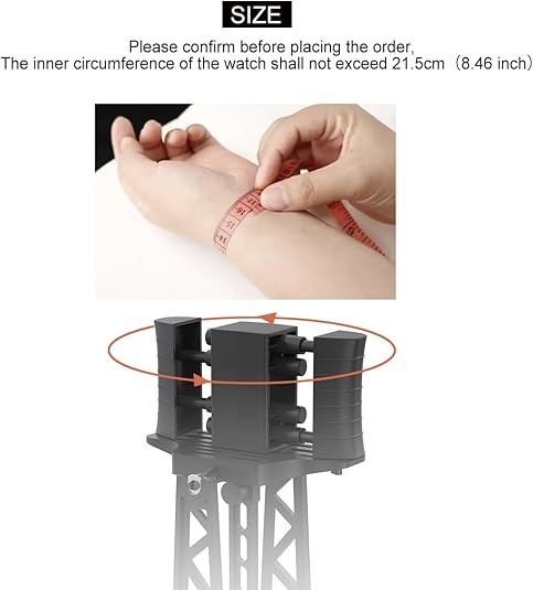 Single Watch Winder for Automatic WatchesTimer Batterieversion