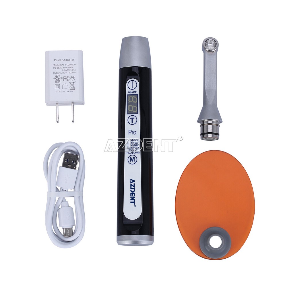 AZDENT Dental Wireless LED PRO105 Curing Light Lamp 1 Second Curing High