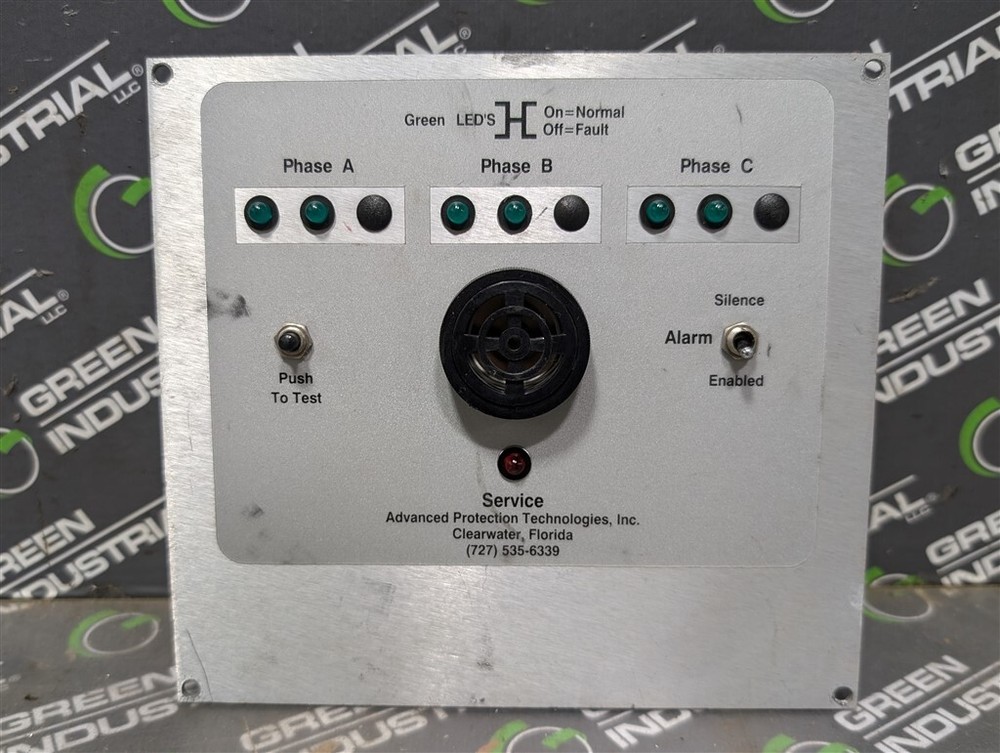 USED Onan / Protection Technologies XTE3PHDP Generator Annunciator Assembly