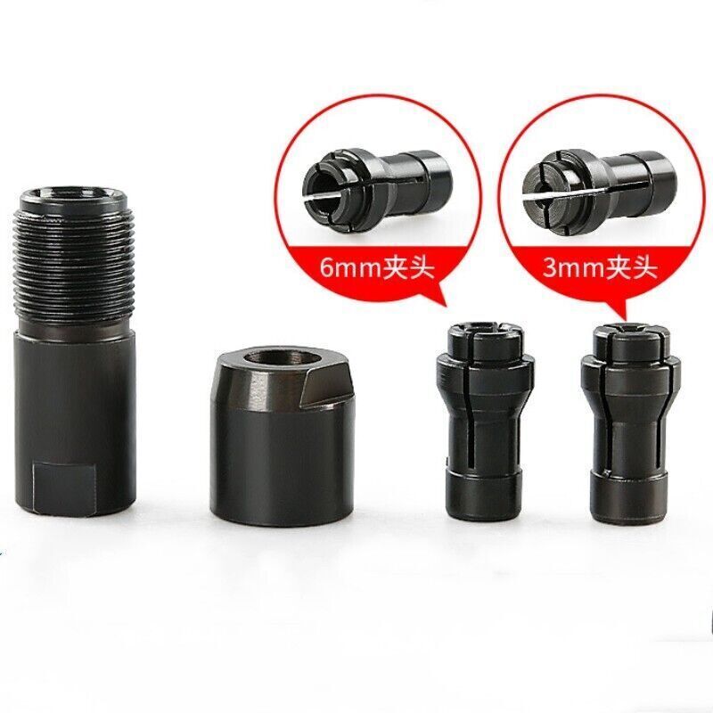 M10 Thread 100-type Angle Grinder Modified Adapter To Straight Grinder Chuck Set
