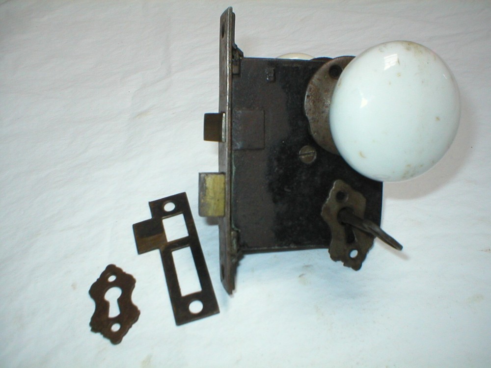 Antique Victorian Era Door Hardware