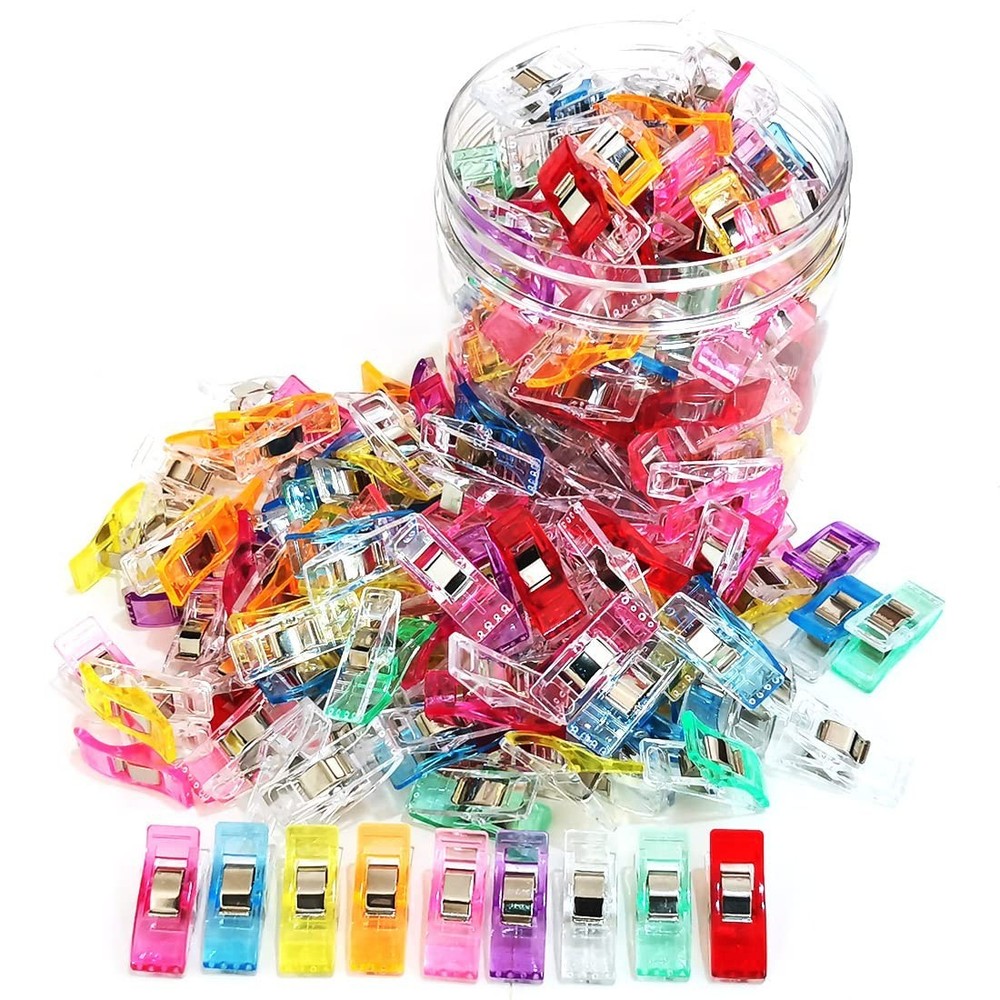 New Sewing Clips 100pcs Assorted Colors