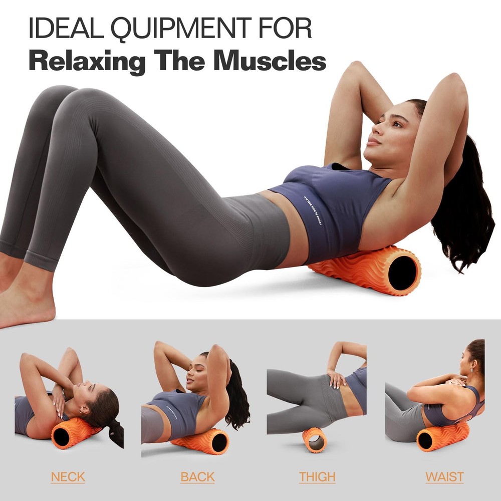 LTHTRADE Foam Roller, Trigger Point Foam Roller Massage Roller for Physical T...